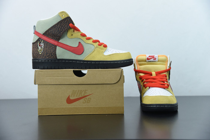nike sb dunk high color skates kebab and destroy cz2205-700
