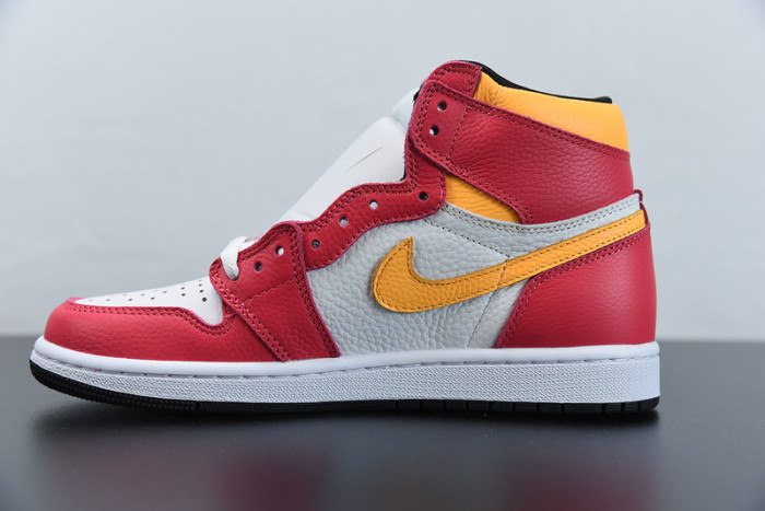air jordan 1 high og“light fusion red” 555088-603
