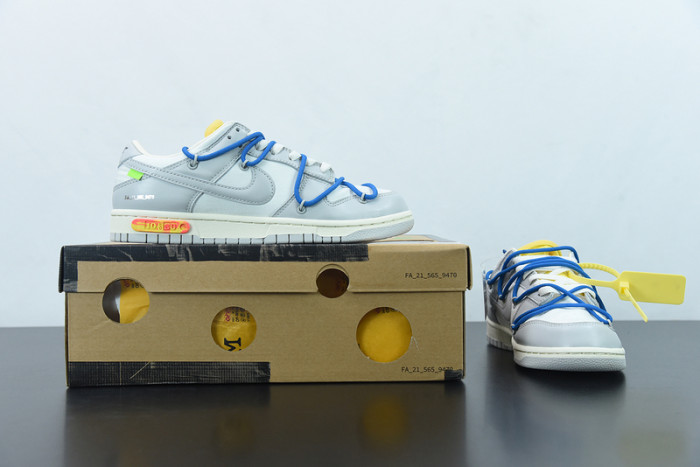 off-white x nike sb dunk low 10 of 50 ow dm1602-112