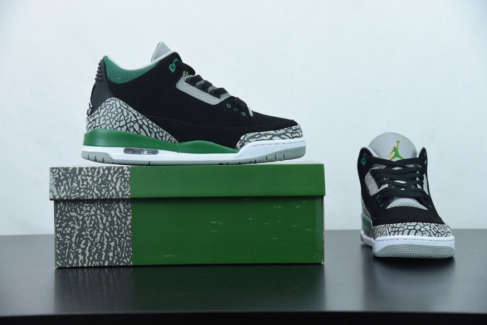 air jordan 3 pine green ct8532-030