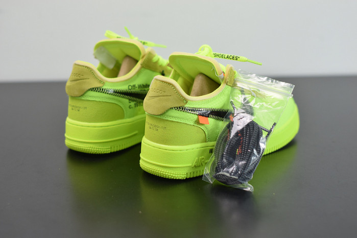 nike air force 1 low off-white volt ao4606-700