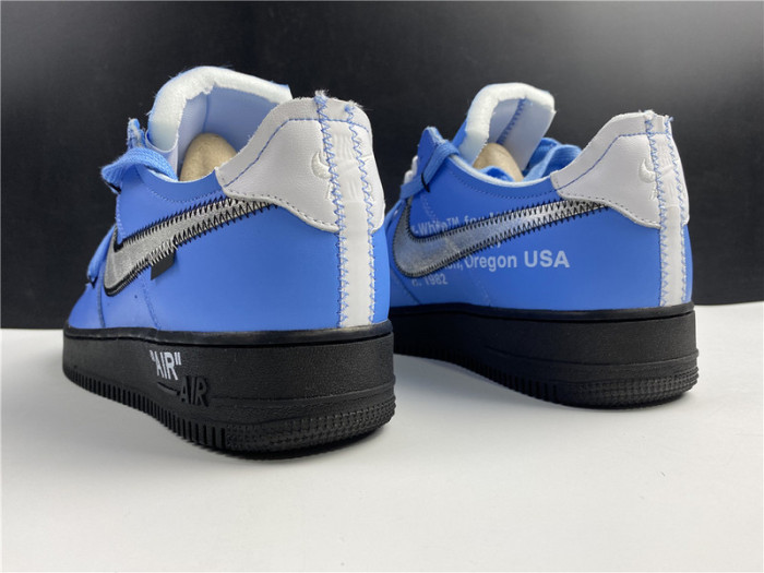 nike off-white x air force 1 low university blue ck0866-401
