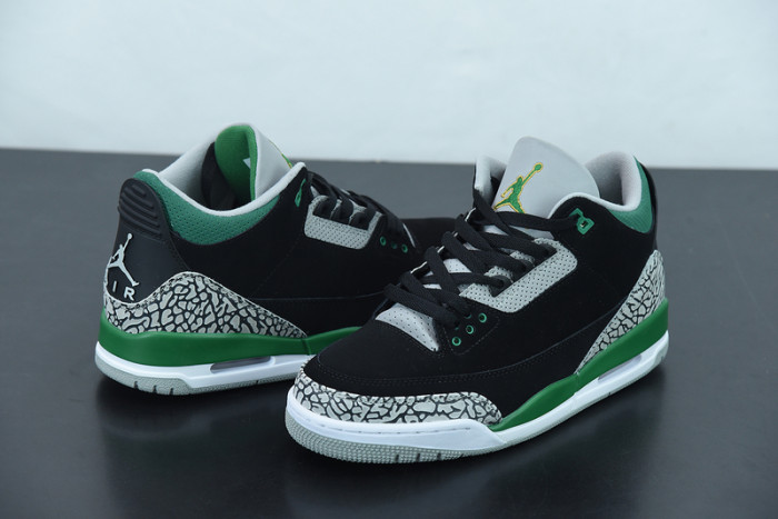 air jordan 3 pine green ct8532-030
