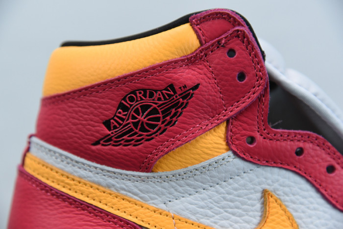 air jordan 1 high og“light fusion red” 555088-603
