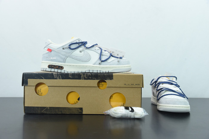 off-white x nike sb dunk low “18 of 50” ow dj0950-112