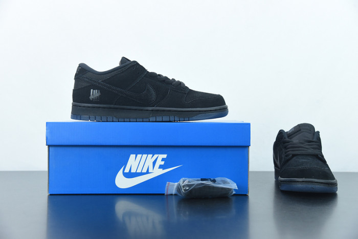 undefeated nike dunk low black do9329-001