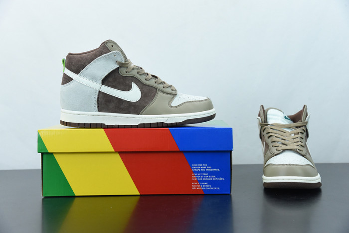 nike dunk high light chocolate dh5348-100