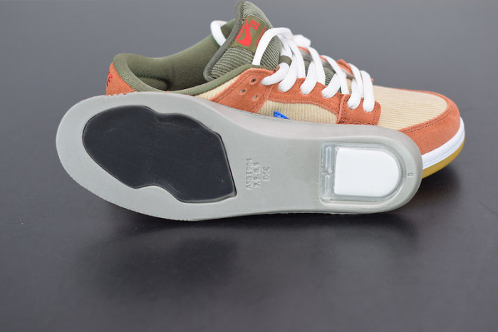 nike sb dunk low corduroy dusty peach bq6817-201