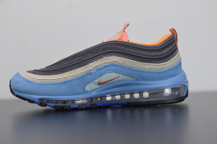 nike air max 97 corduroy light blue cq7512-462