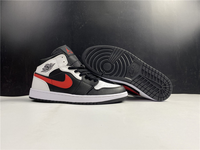 air jordan 1 mid “white shadow” 554724-073