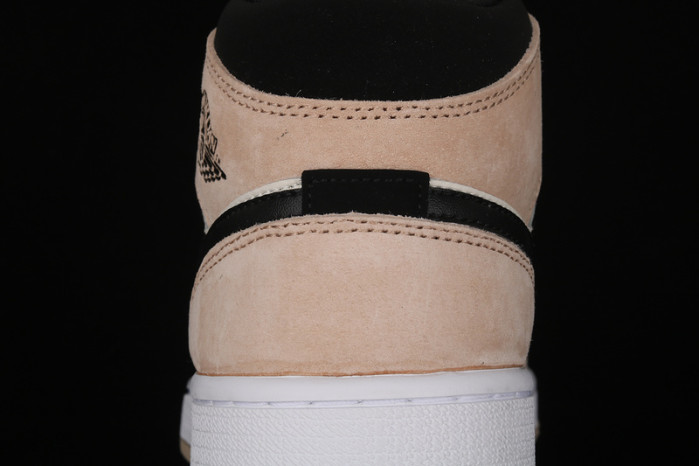 air jordan 1 mid barely orange bq6472-800