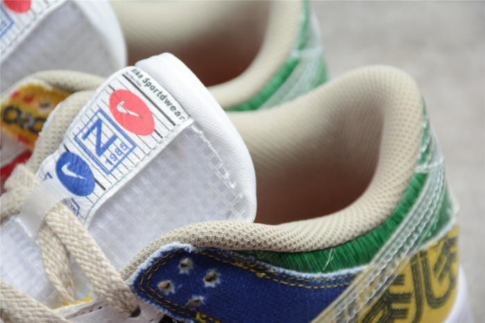 nike dunk low city market da6125-900