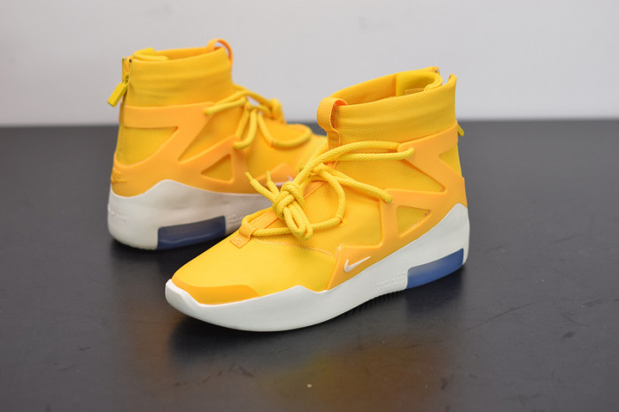 nike air fear of god 1 yellow ar4237-700