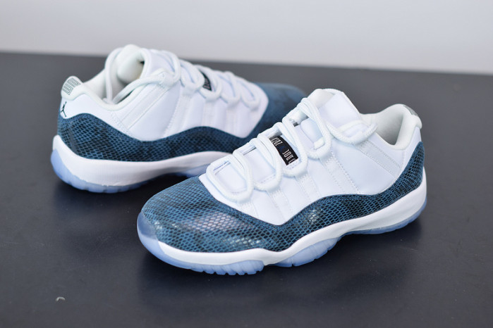 air jordan 11 retro low navy snakeskin cd6846-102