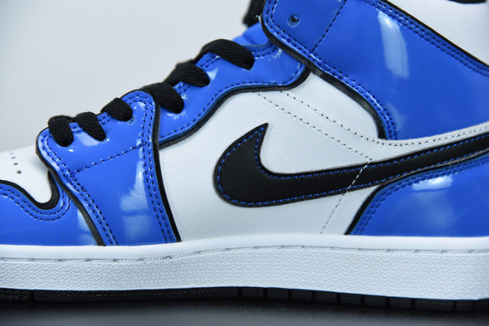 air jordan 1 mid signal blue dd6834-402