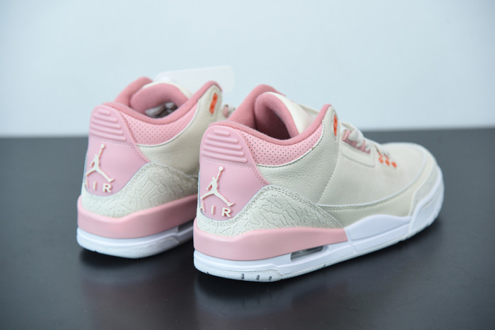 air jordan 3 retro sail rust pink ck9246-116