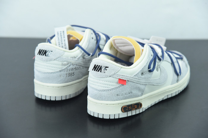 off-white x nike sb dunk low “18 of 50” ow dj0950-112