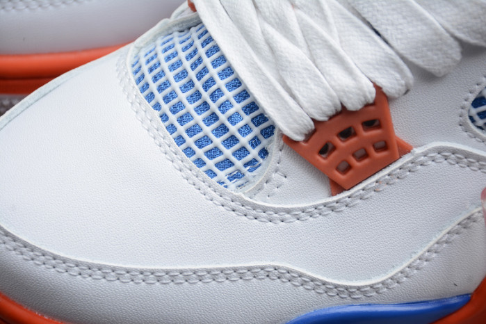 air jordan 4 retro og white blue orange 308497-171