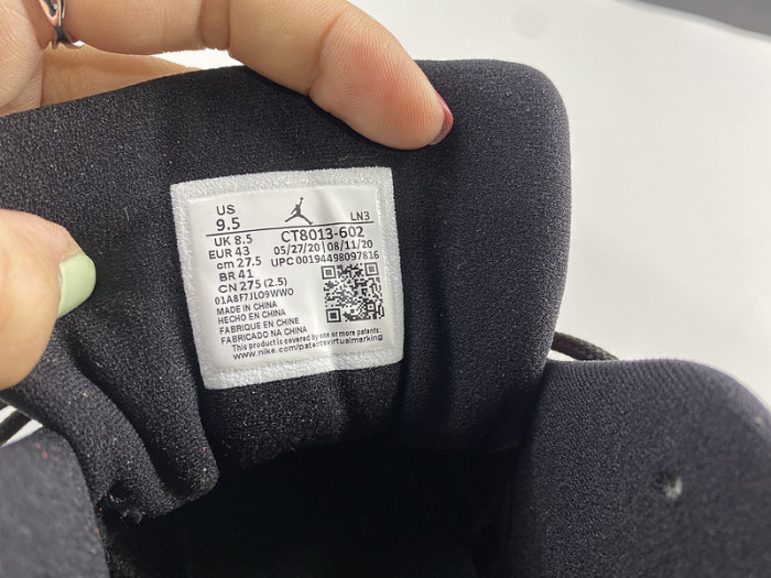 air jordan 12 “reverse flu game "ct8013-602