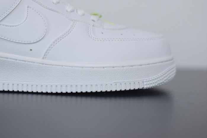 nike air force 1 low double air low white barely volt cj1379-101