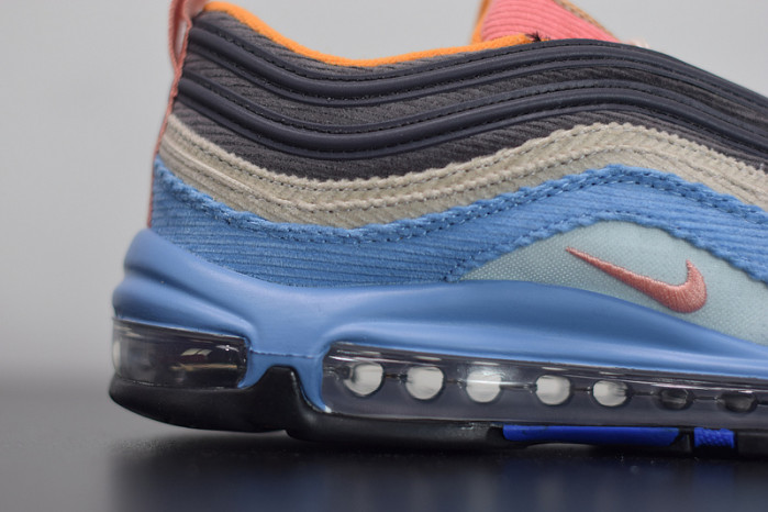nike air max 97 corduroy light blue cq7512-462