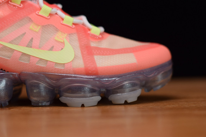 nike air vapormax 2019 pink tint barely volt ar6632-602