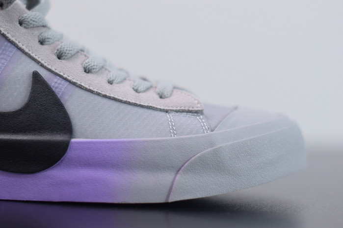 nike blazer mid off-white wolf grey serena "queen" aa3832-002