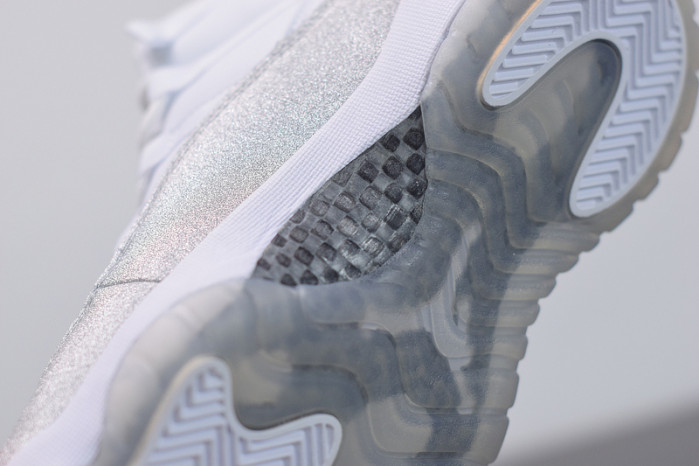 air jordan 11 retro white metallic silver ar0715-100