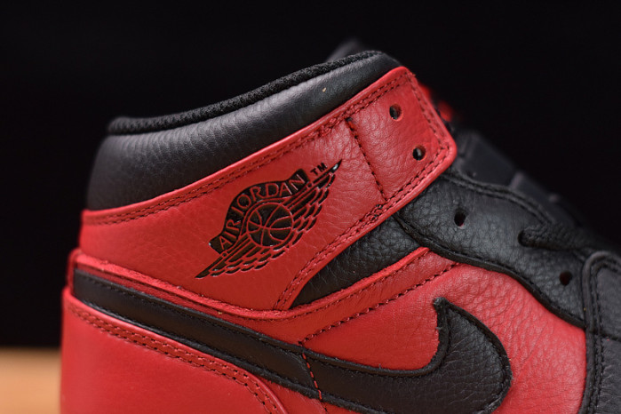 air jordan 1 mid gym red black 554724-610