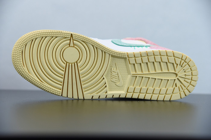 air jordan 1 mid gs paint drip dd1666-100