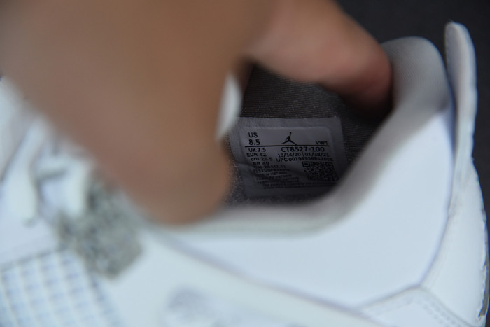 air jordan 4 “white oreo” ct8527-100