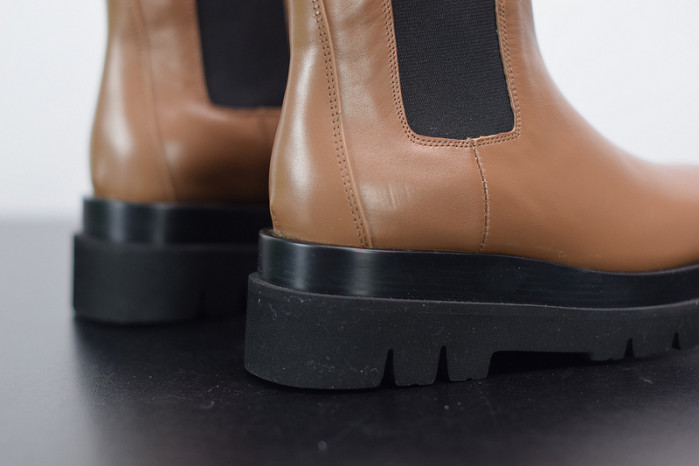 Bottega Veneta Chelsea Tire Leather high Boot