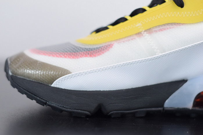 nike air max 2090 white speed yellow bleached aqua ct1091-100