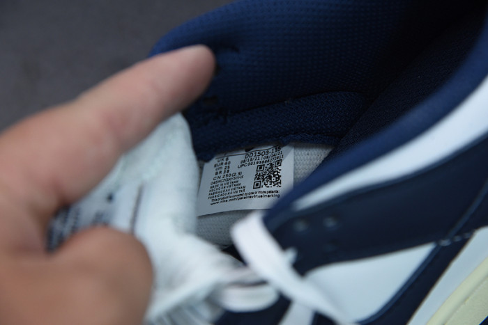 nike dunk low vintage navy dd1503-115