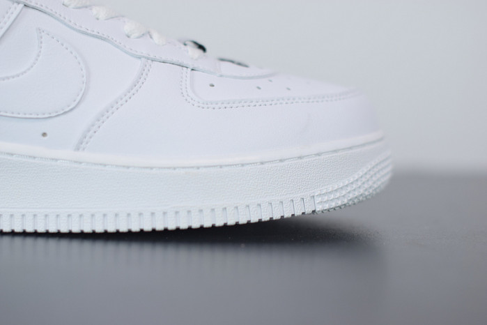 nike air force 1 low double air low white black cj1379-100