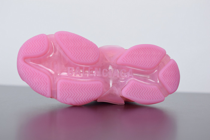 balcia triple s clear sole pink 544351 w2ga1 5760