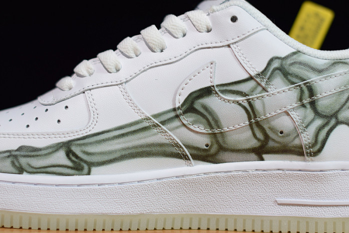 nike air force 1 low skeleton halloween bq7541-100