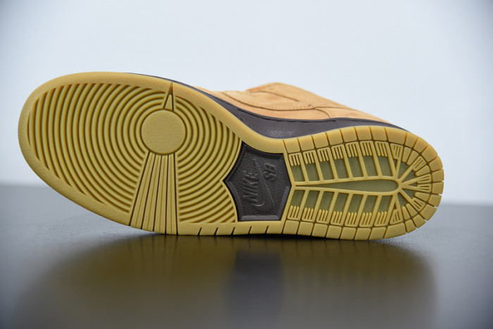 nike sb dunk low “wheat mocha” bq6817-204