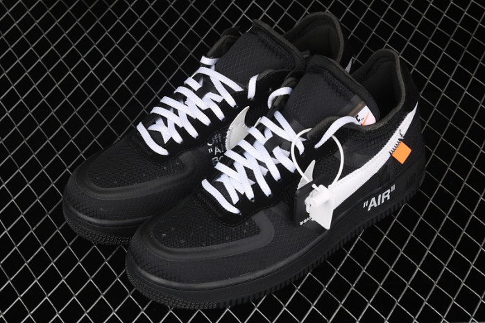 nike air force 1 low off-white black white ao4606-001