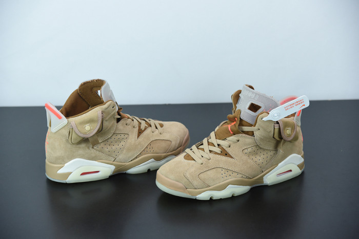 air jordan 6 x travis scott british khaki