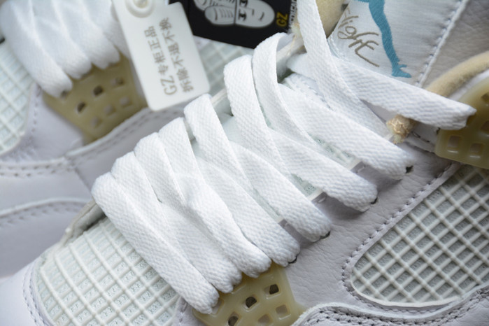 air jordan 4 gs linen 487724-118