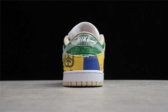 nike dunk low city market da6125-900