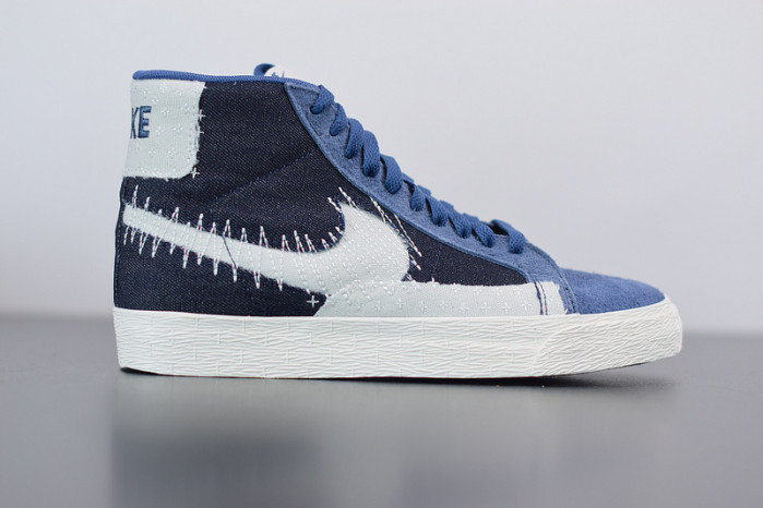 nike sb zoom blazer mid sashiko mystic navy ct0715-400