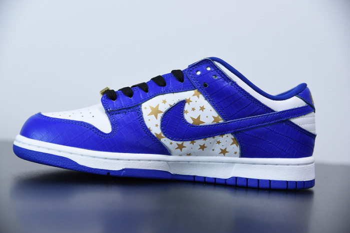 nike sb dunk low blue stars dh3228-100