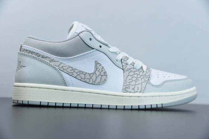 air jordan 1 low prm smoke grey elephant dh4269-100