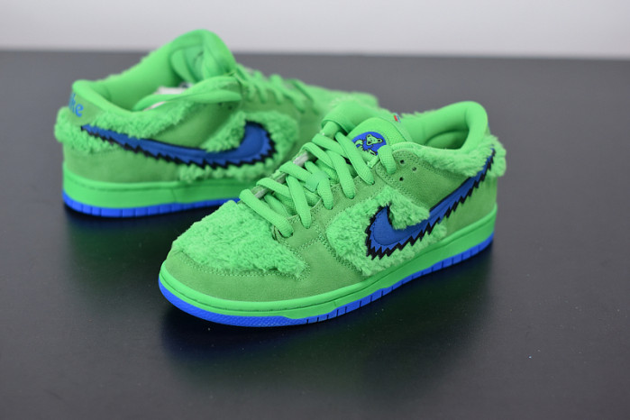 nike sb dunk low "grateful dead - green bear" cj5378-300