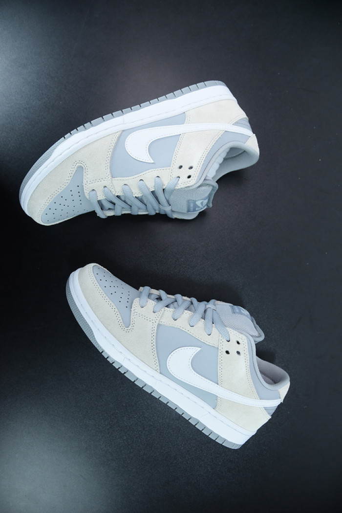 nike sb dunk low summit white wolf grey ar0778-110