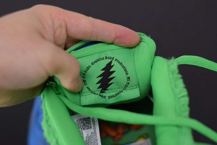 nike sb dunk low "grateful dead - green bear" cj5378-300