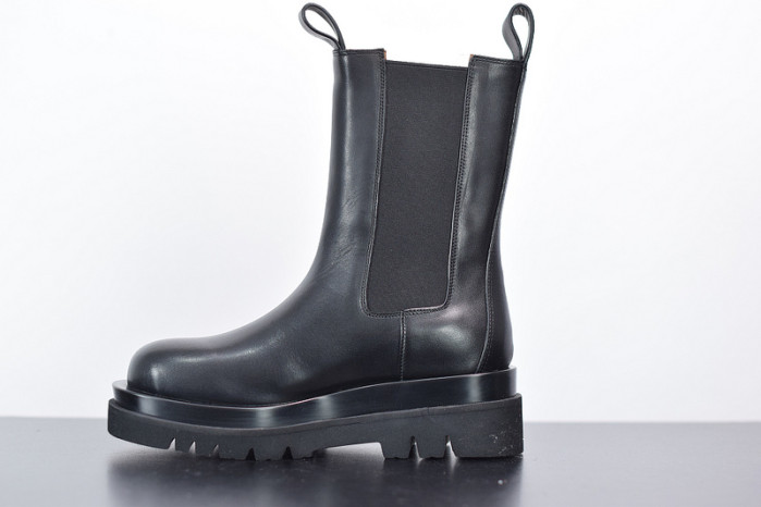 Bottega Veneta Chelsea Tire Leather high Boot