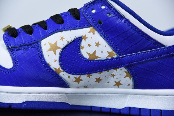 nike sb dunk low blue stars dh3228-100